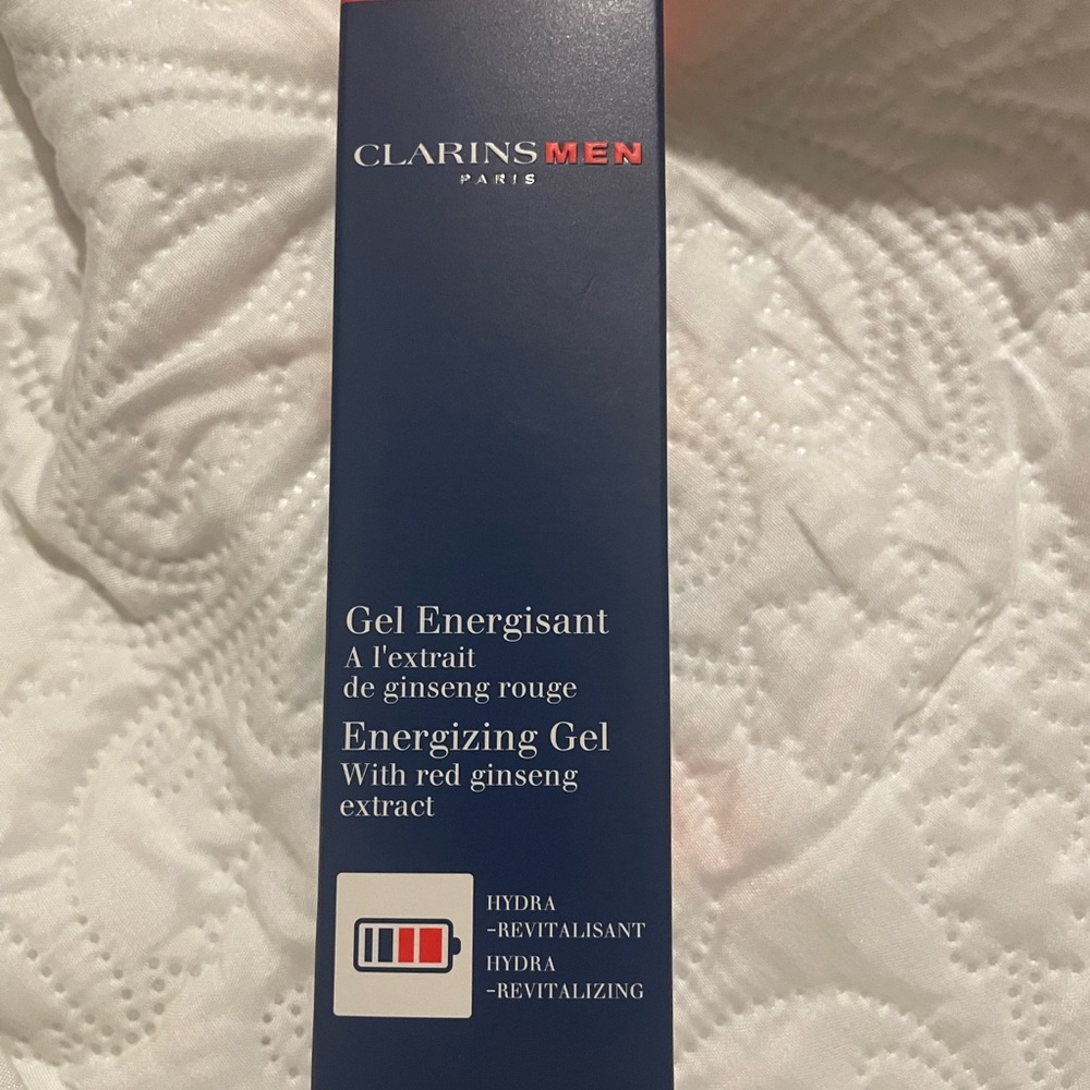 Clarins Men Energizing Gel with Red Ginseng